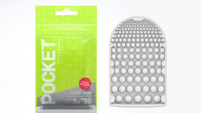 Мастурбатор Tenga Pocket Click Ball POT-002B - Tenga - Не анатомические мастурбаторы - Купить