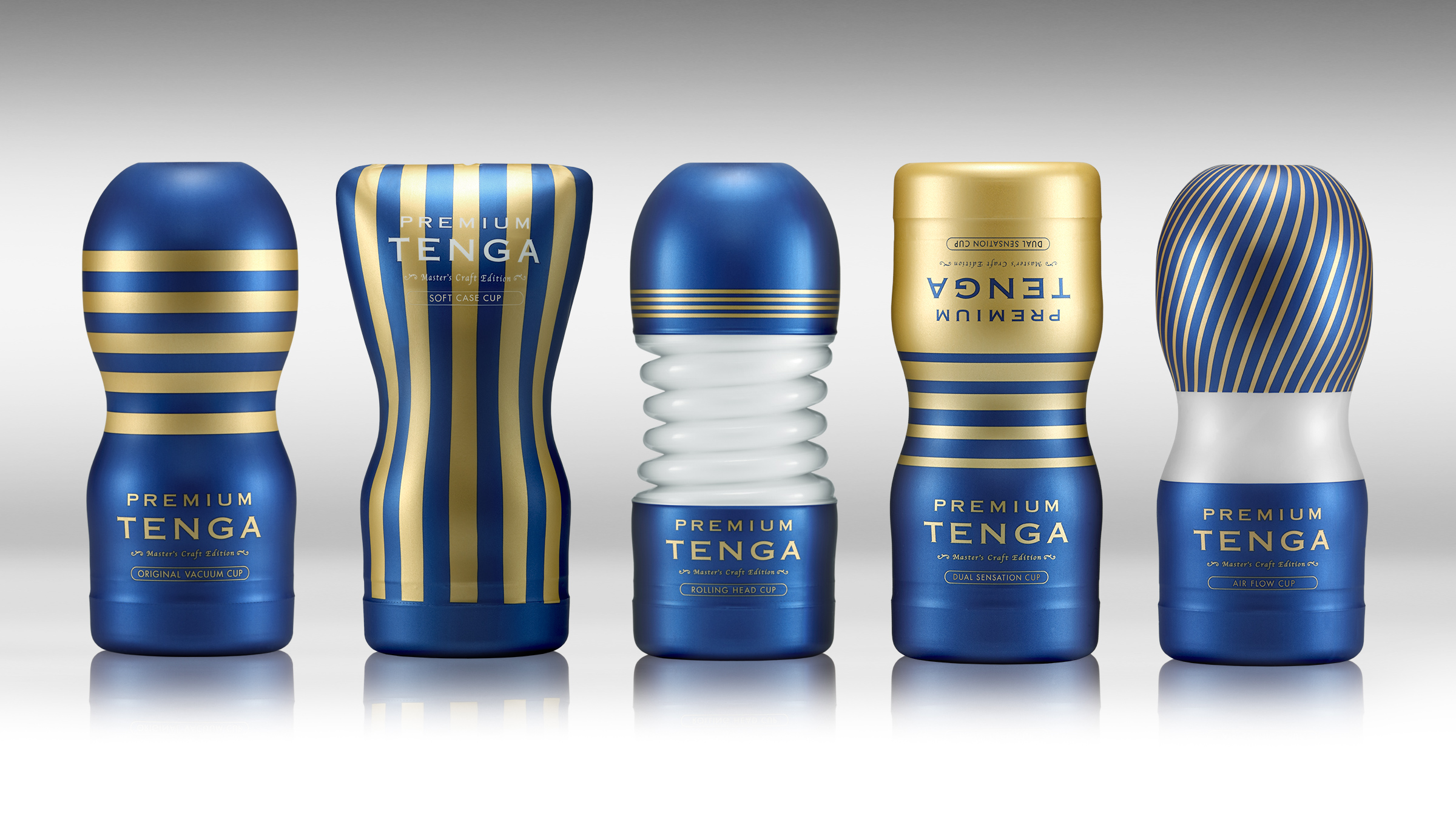 Мастурбатор Tenga Premium Vacuum Cup Gentle, белый TOC-201PS - Tenga - Не анатомические мастурбаторы - Купить